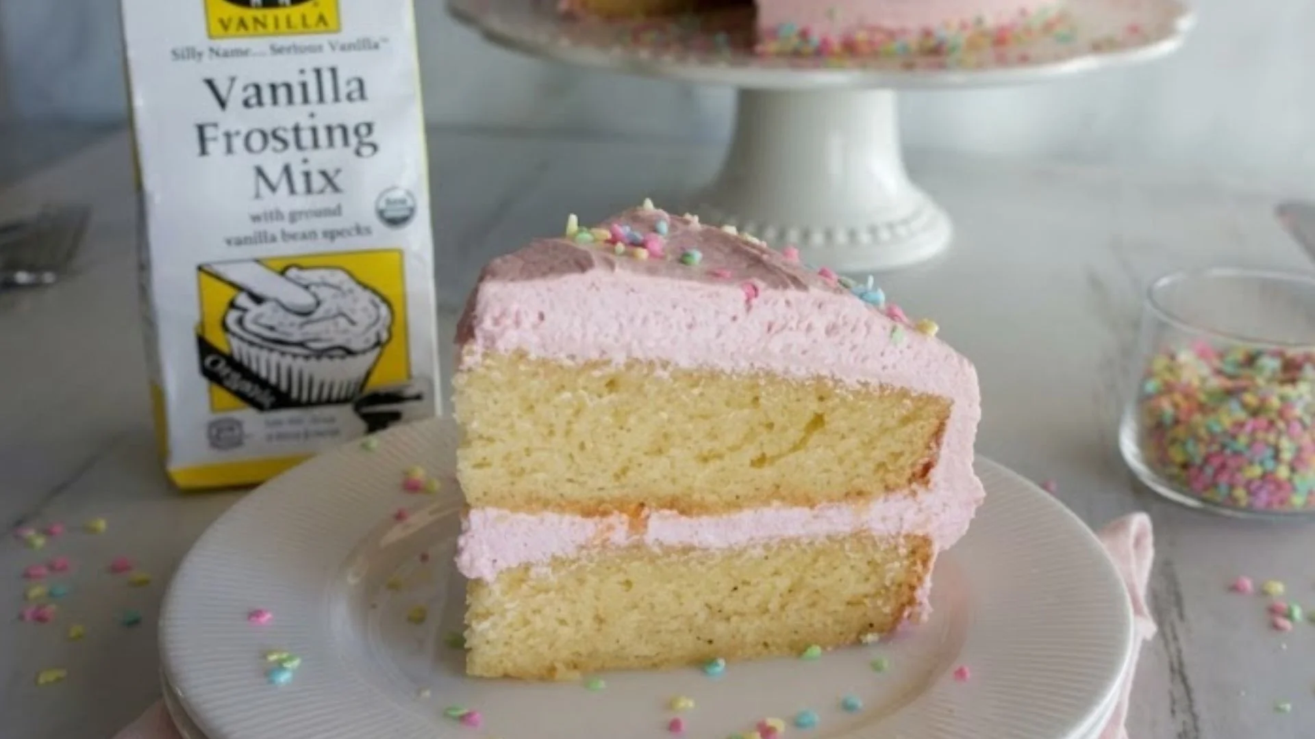 Golden Grace Kitchen Vanilla Cake