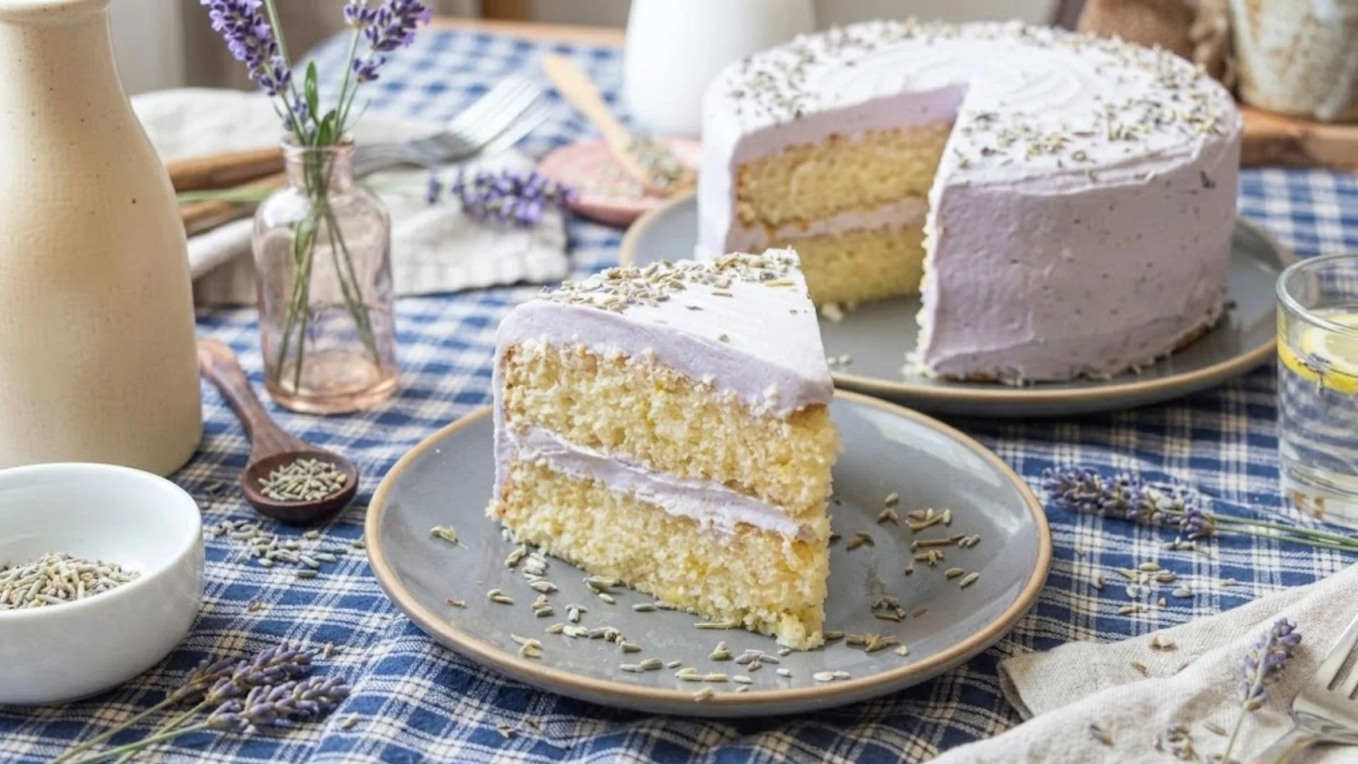 Lavender Vanilla Bean Cake Recipe