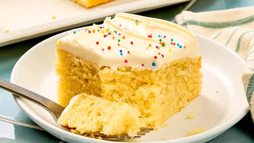 Vanilla Snack Cake Recipe
