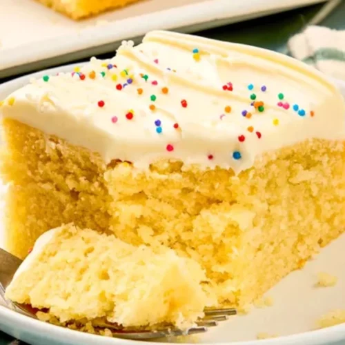 Vanilla Snack Cake Recipe