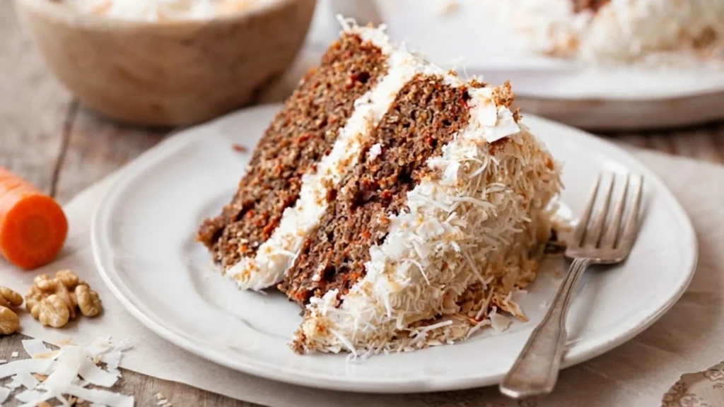 Coconut And Carrot Cake Recipe