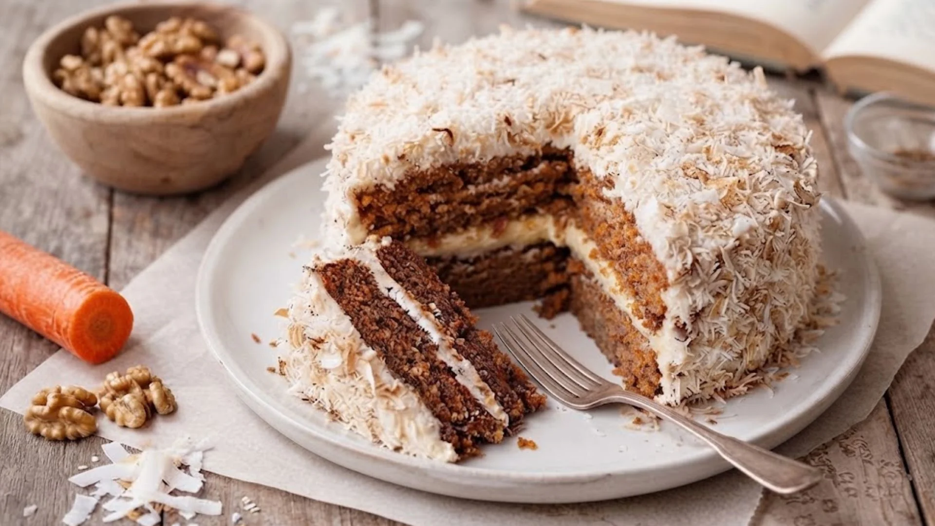 Coconut And Carrot Cake