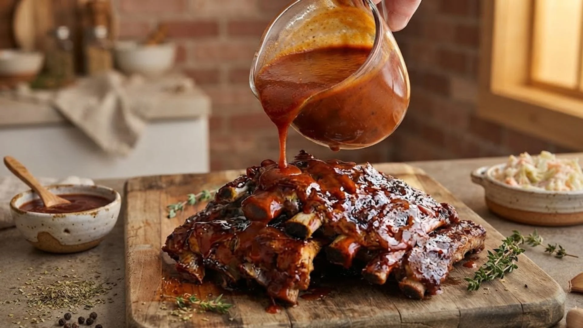 Roasted Garlic BBQ Sauce