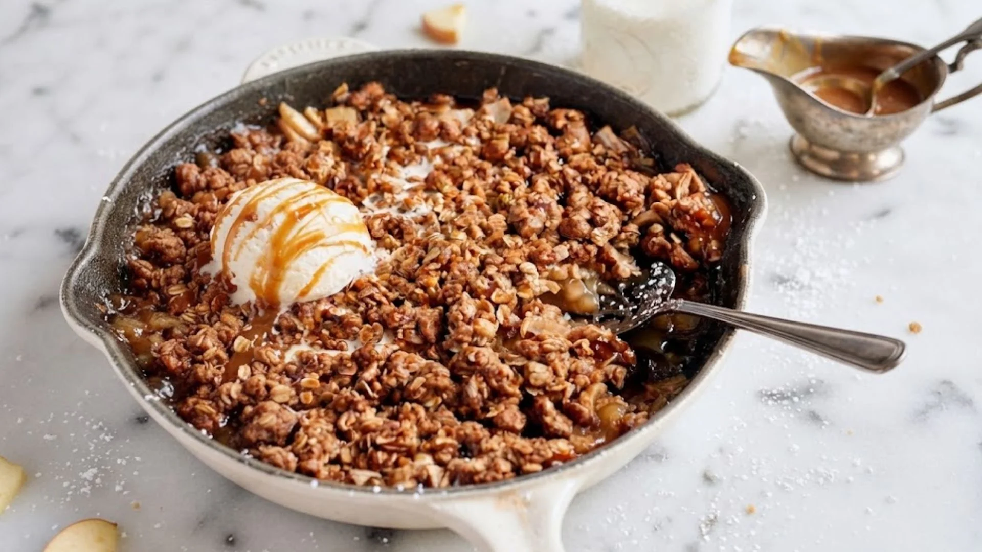 Skillet Apple Crisp Recipe