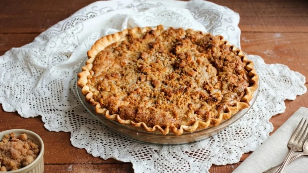 Streusel Topped Apple Pie