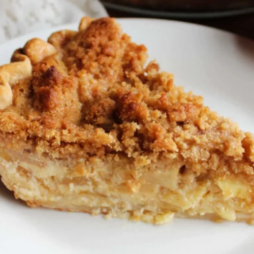 Streusel Topped Apple Pie Recipe