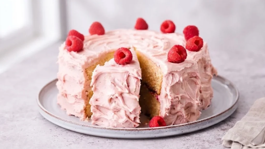Vanilla Raspberry Cake Recipe
