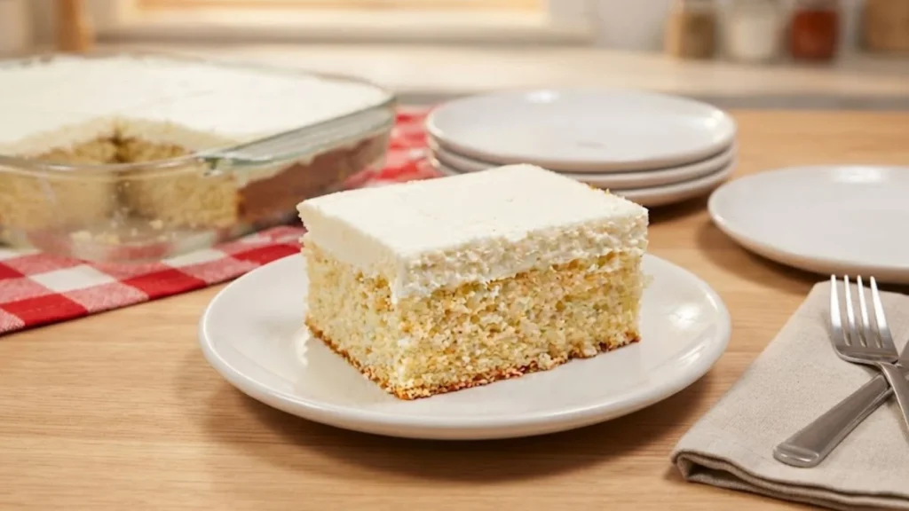 Wacky Vanilla Cake